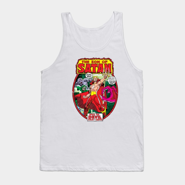 Son of Satan  (Alt Print) Tank Top by Nerdology